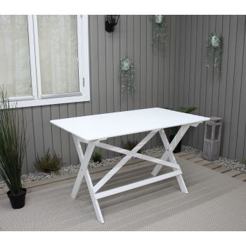 LATINA table 125x76 cm, white