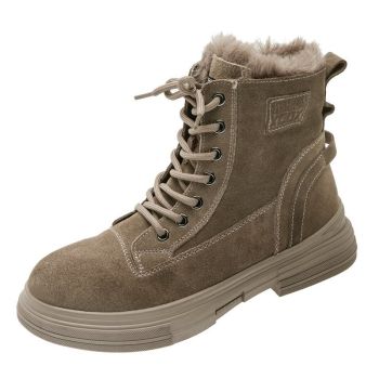 Winter Boot With Side Zipper for Women