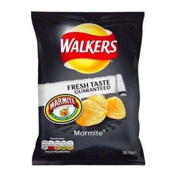 Walkers Marmite Chips, 32.5g