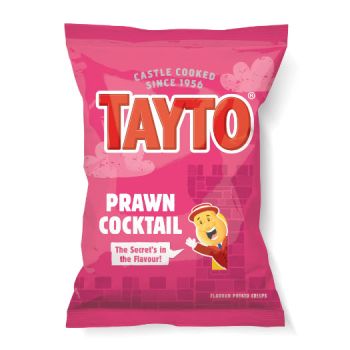 Tayto Prawn Cocktail Potato Crisps, 32.5g
