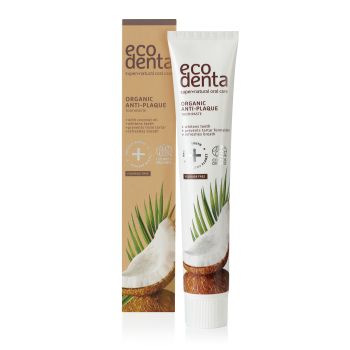 ECODENTA ORGANIC anti-plaque toothpaste with coconut oil (75ml)  