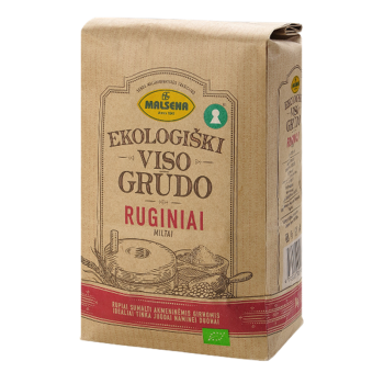 Organic Wholegrain Rye Flour 1kg / 2.2 lbs