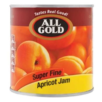 All Gold Jams - Apricot Jam (Super Fine) Kosher (450g tin)