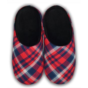 Red Checkered Slippers