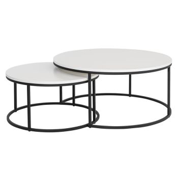 Coffee Table Set (White) 