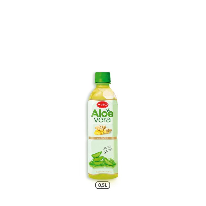 ALEO Aloe Vera drink with Ginger $0.38 (0.5 liter)