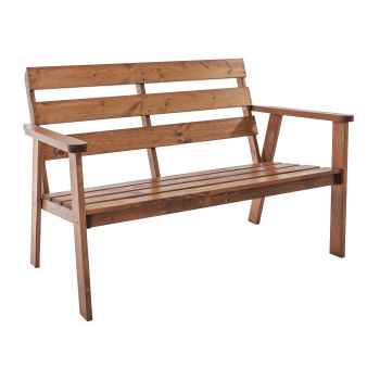 ATLANTA 2-seater sofa, honey