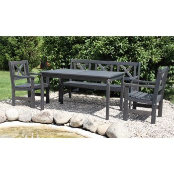 MALMO dining set, taupegrey