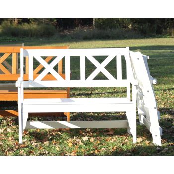 MALMO FLEX 2-seater folding sofa, white