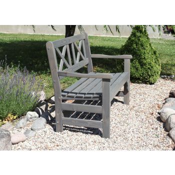 MALMO FLEX 2-seater folding sofa, ashgrey