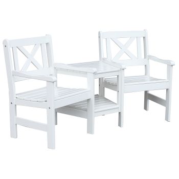 MALMO loveseat, white