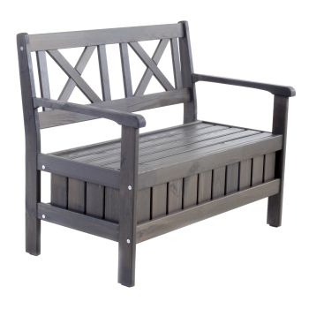 LAGAN 100 sofa w. box, taupegrey