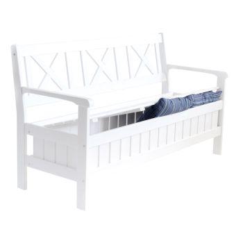 LAGAN 150 sofa w. box, white