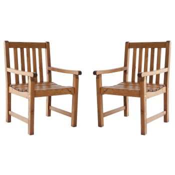 COTSWOLD armchair (2 pcs/set), honey