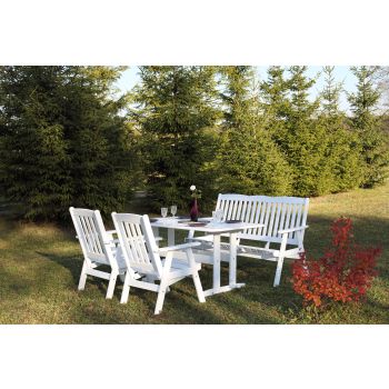 OSCAR dining set, white
