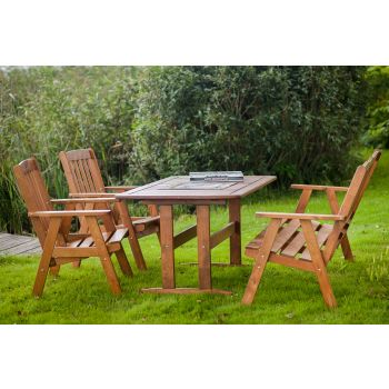 OSCAR dining set, cappuccino