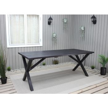 COUNTRY table 190x86 cm, dark coffee