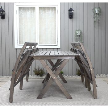 LATINA folding set, ashgrey