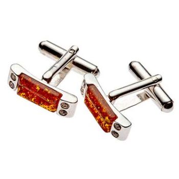 Amber Cuff-Links