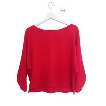 Blouse - Noire 12 Fuchsia  