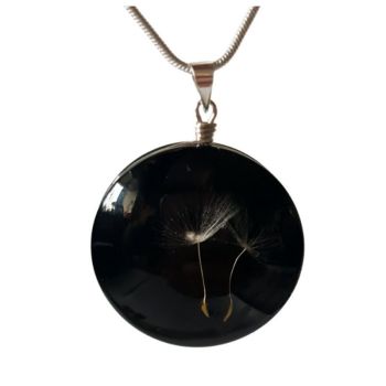A Wish Black Pendant  