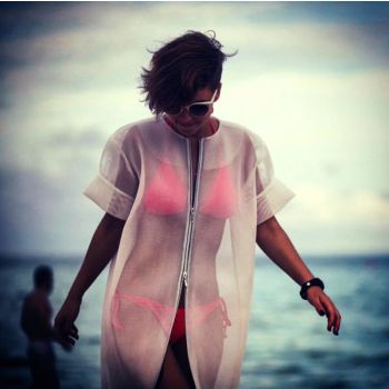 Jacket Transparent White  