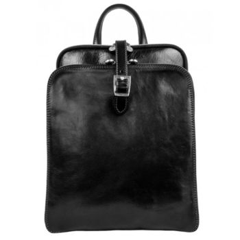 Women Briefcase and Backpack - Black