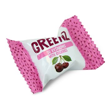 "Greenz“ sweets with cherries 