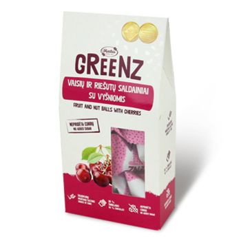 "Greenz“ sweets with cherries