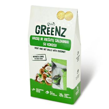 "Greenz" sweets with coconut