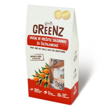"Greenz" sweets with buckthorn