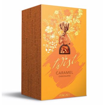 “PERGALĖ TWIST” CARAMEL CHOCOLATES 155g / 5.4oz