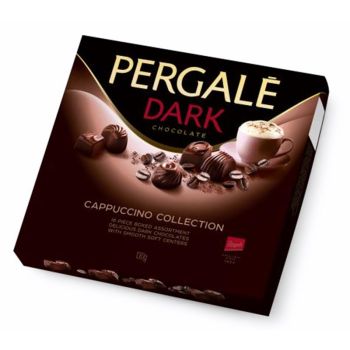 ASSORTED CHOCOLATES “PERGALĖ” CAPPUCCINO COLLECTION 130g / 4.5oz