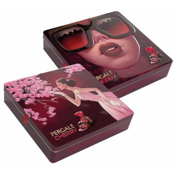 CHOCOLATES “PERGALĖ CHERRY” IN A TIN BOX 355g / 12.5oz