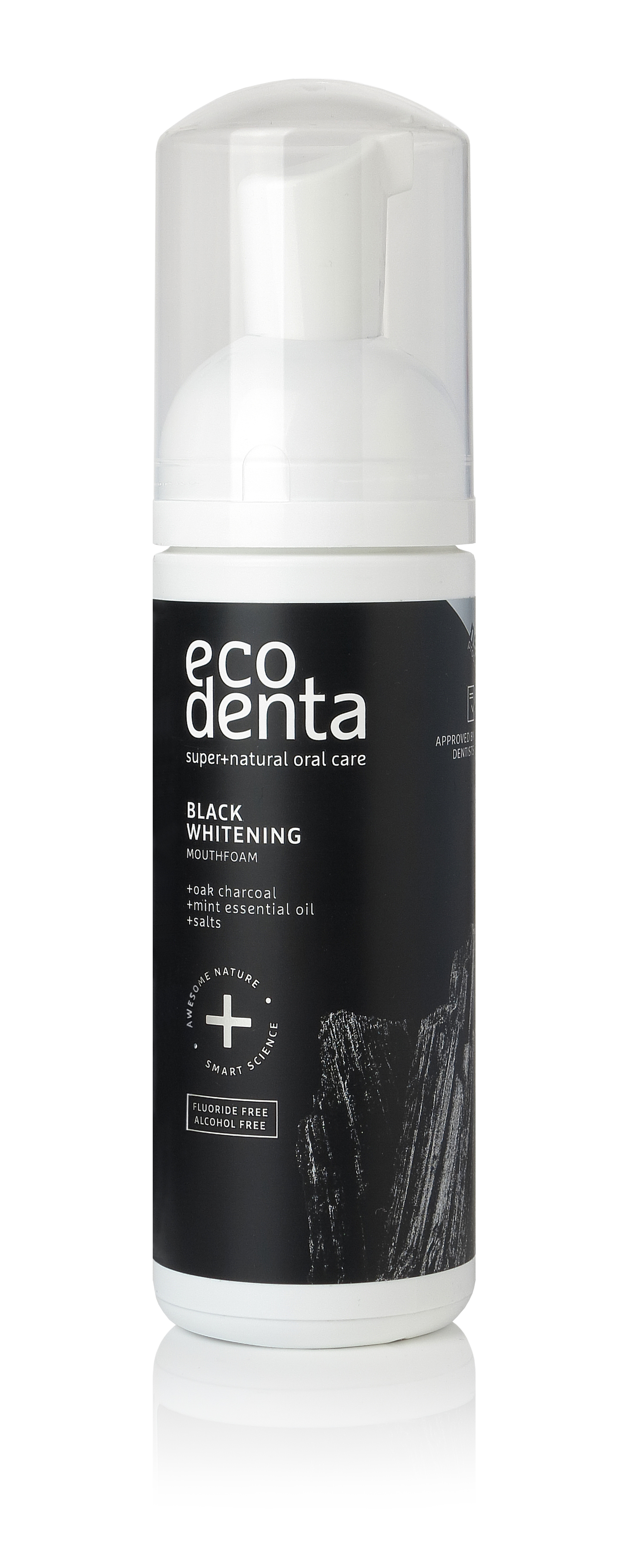 ECODENTA Black charcoal whitening oral care foam (150 ML) 