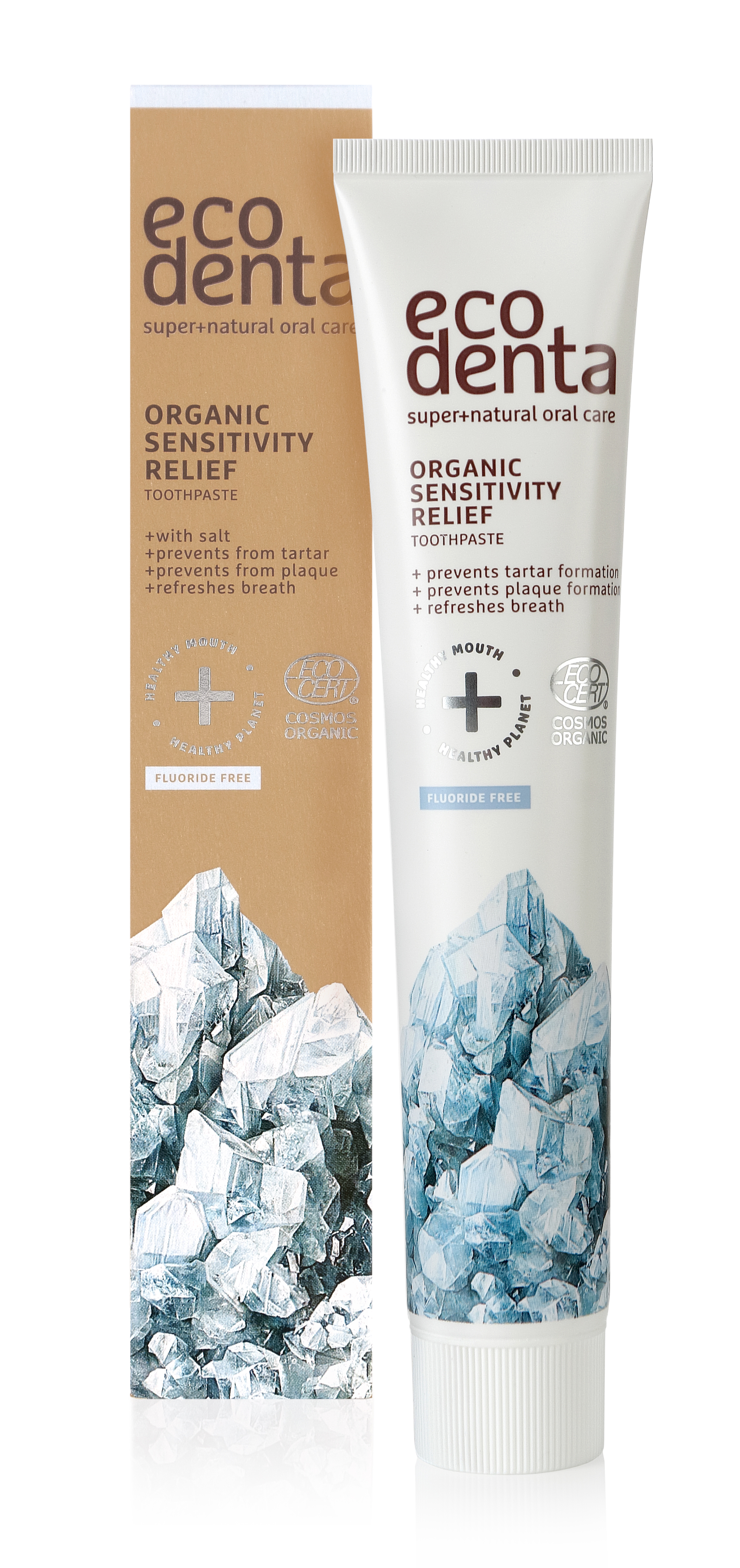 ECODENTA ORGANIC sensitivity relief toothpaste with salt (75ml)