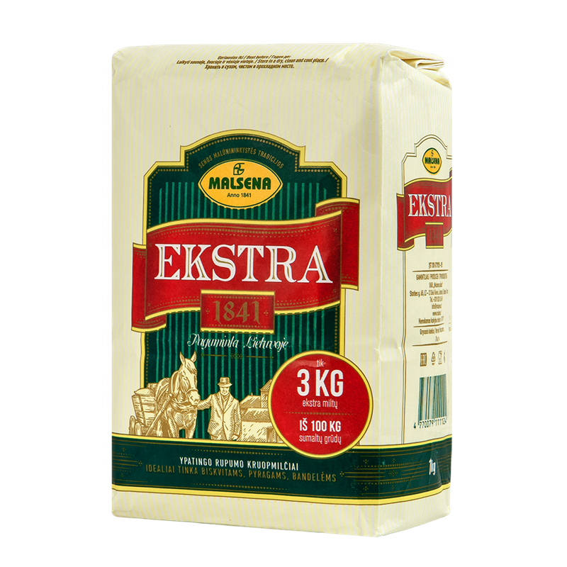 Wheat Flour “Extra” 1kg / 2.2 lbs