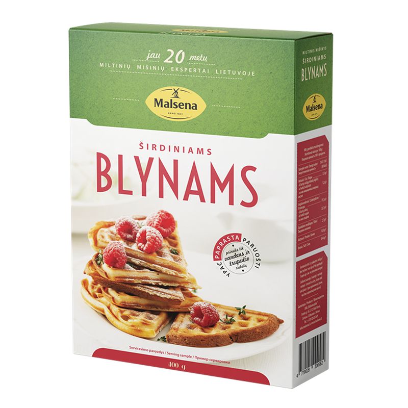 Flour Mix for Heart-Shaped Pancakes  400g / 14.1oz