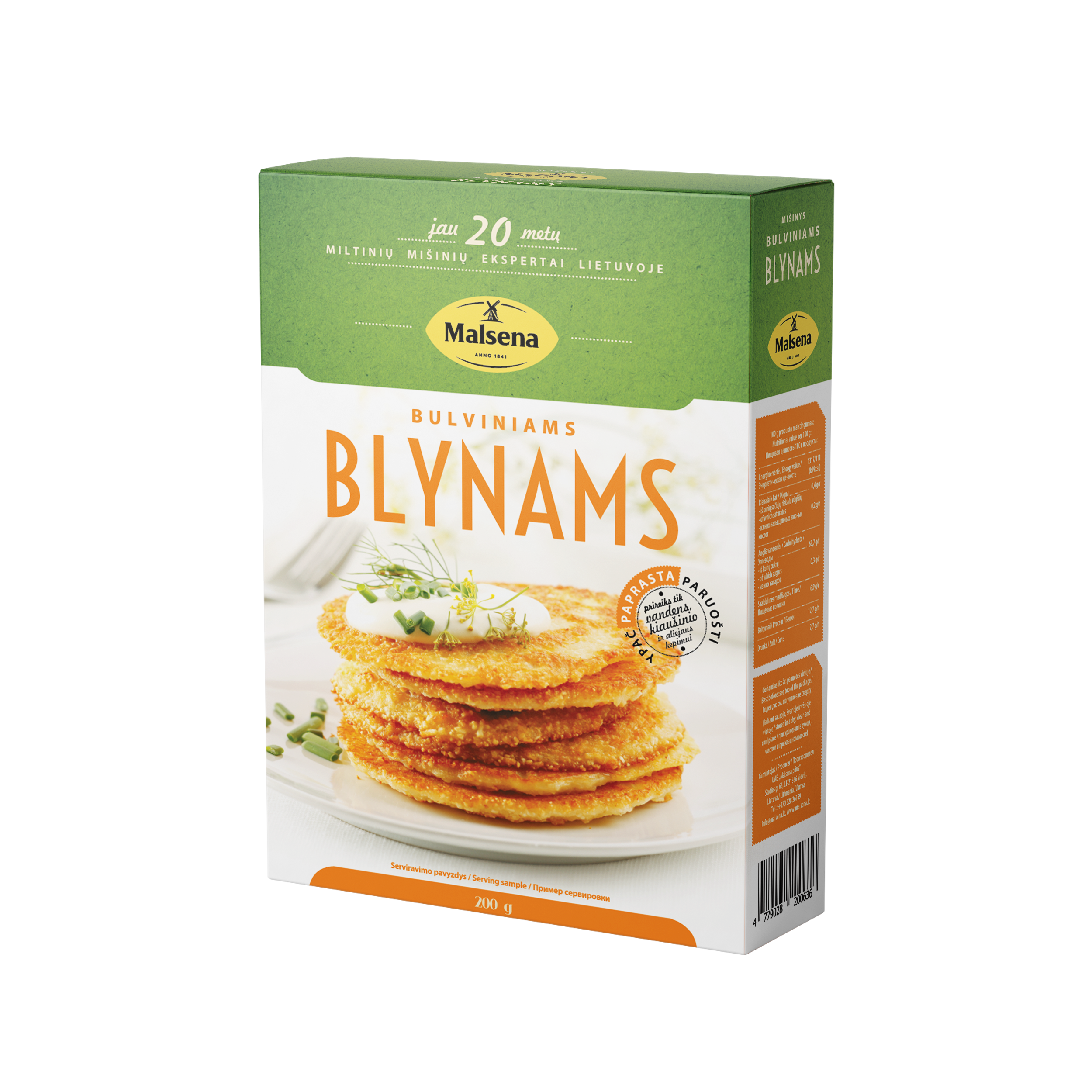 Flour Mix for Potato Pancakes  200g
