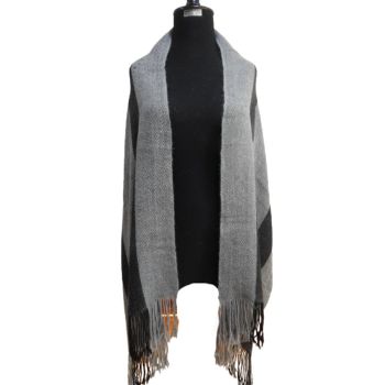 Alpaca Cordillate Kili Shawl