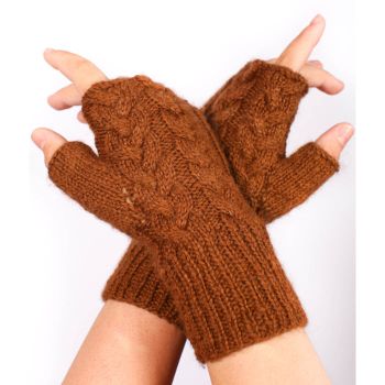 Alpaca Mittens or Wristbands