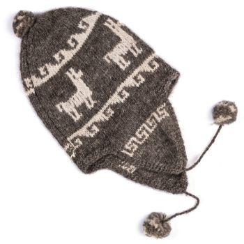 Gray Cap in Alpaca Fiber 