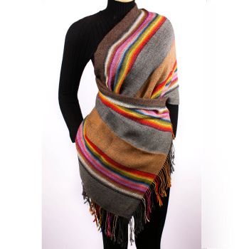 Alpaca Nuanced Shawl