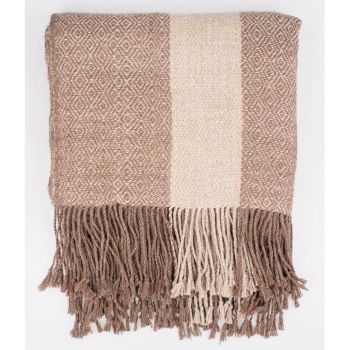 Alpaca Poncho Ruana Design Ojito De Perdiz