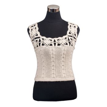 Alpaca White Camisole 