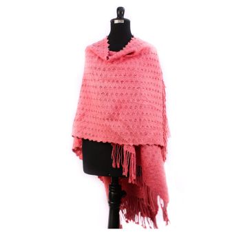 Alpaca Butterfly Ruana Poncho