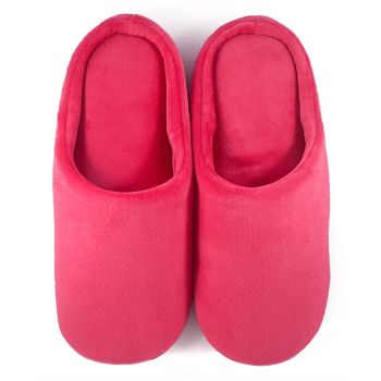 Plain Cloud Slippers - Fuchsia