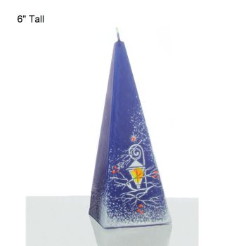 Handmade Christmas Candle 6" & 14" (Pyramid) Starting at