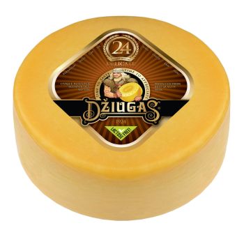 DZIUGAS - DELICATE HARD CHEESE (24-month) Wheel