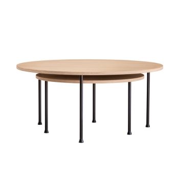 Coffee Table Set (White Oil) 